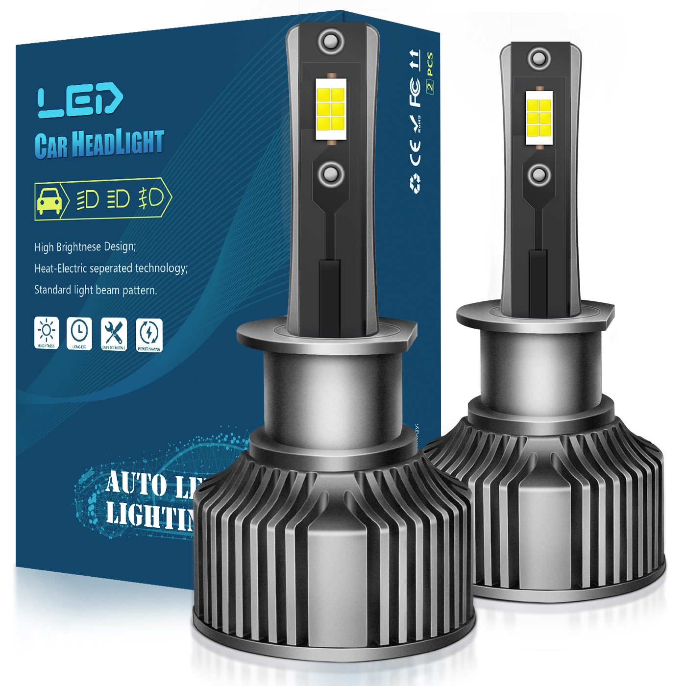 H1 LED Car Ligh