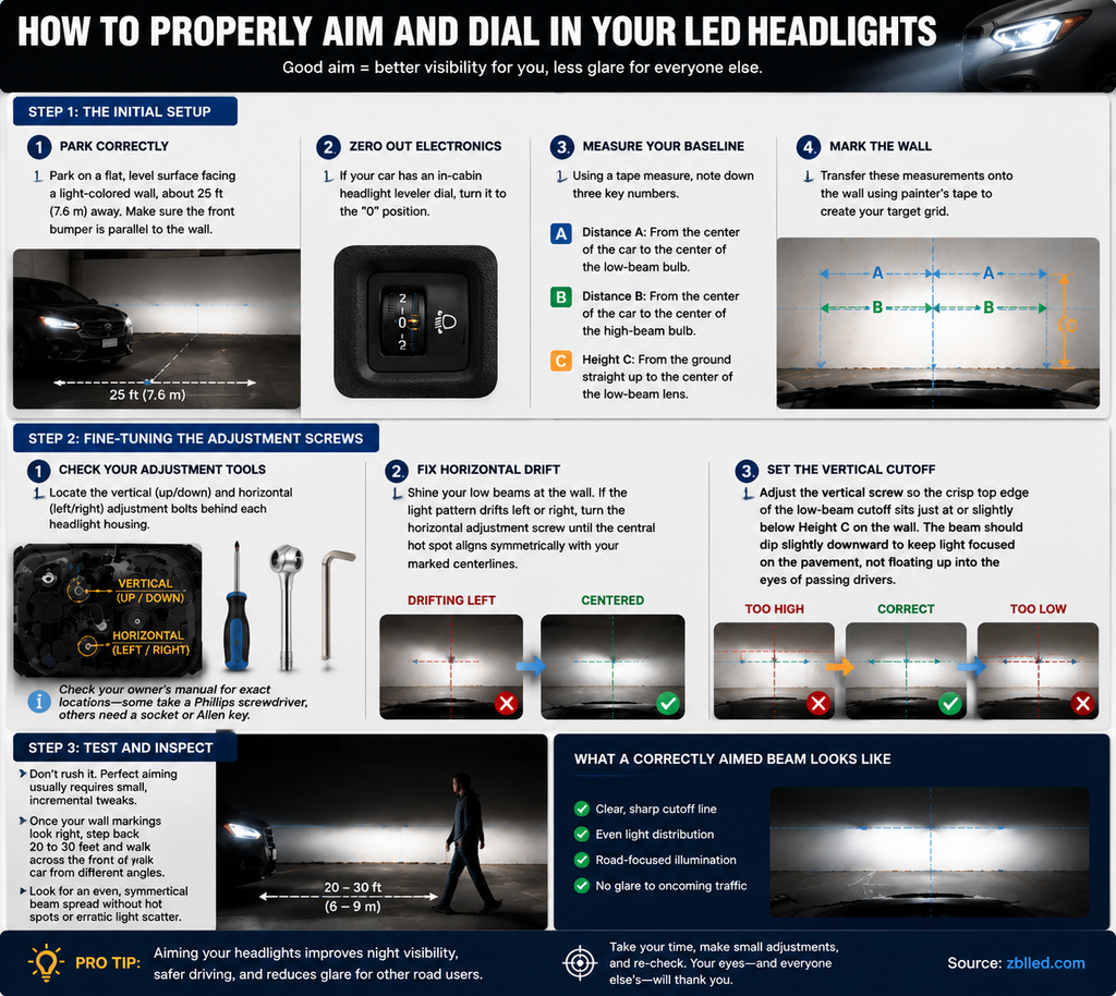 LED headlights