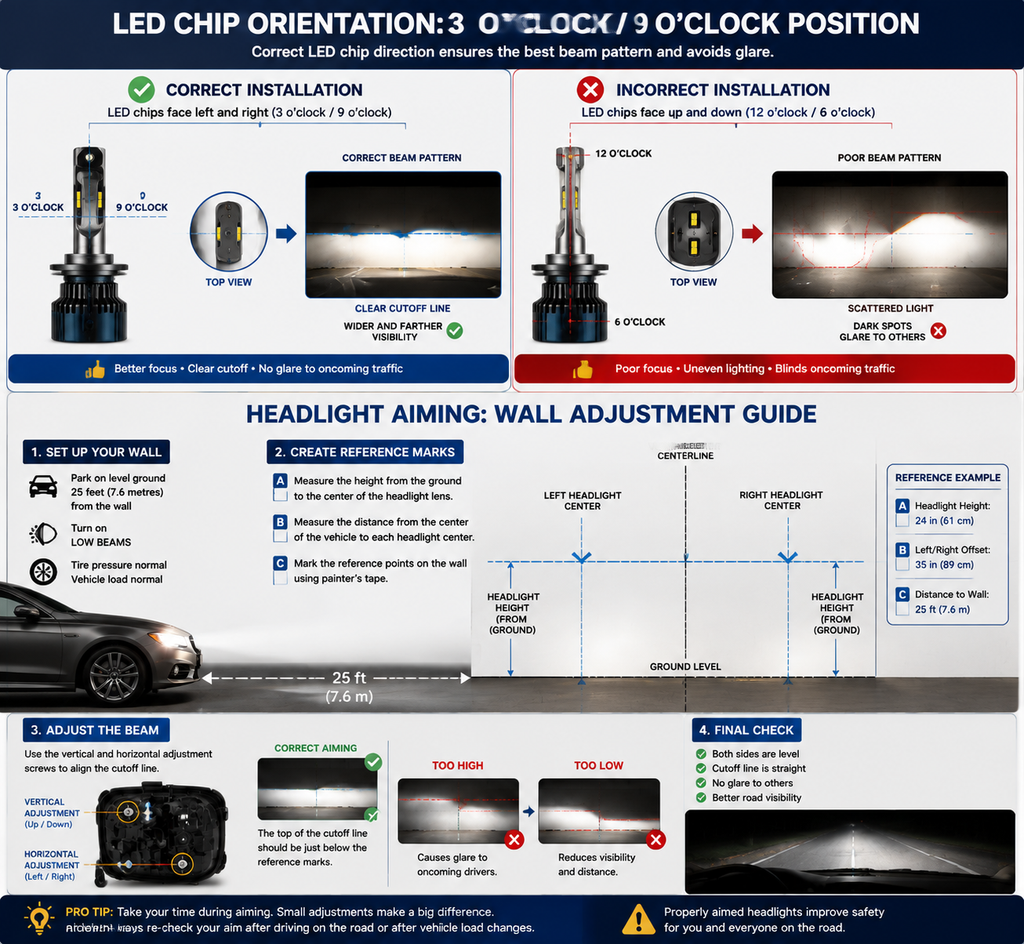 LED headlights